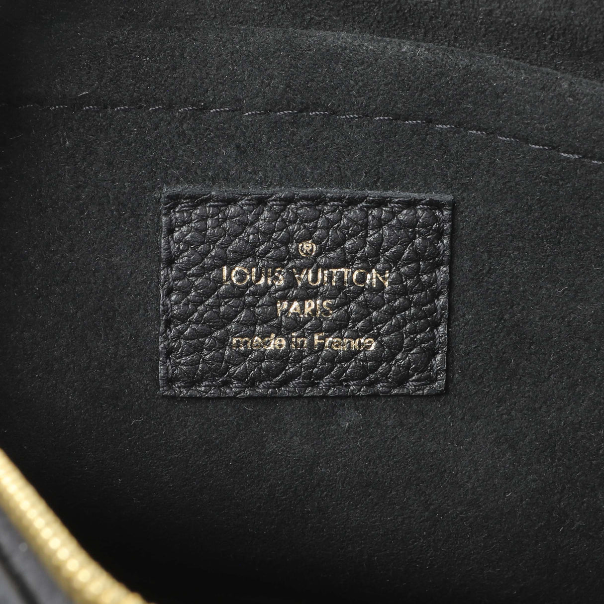 Louis Vuitton Black Empreinte Monogram Giant Speedy Bandouliere 20