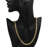 10K Yellow Gold Curb Chain Fine Jewellery Modaselle