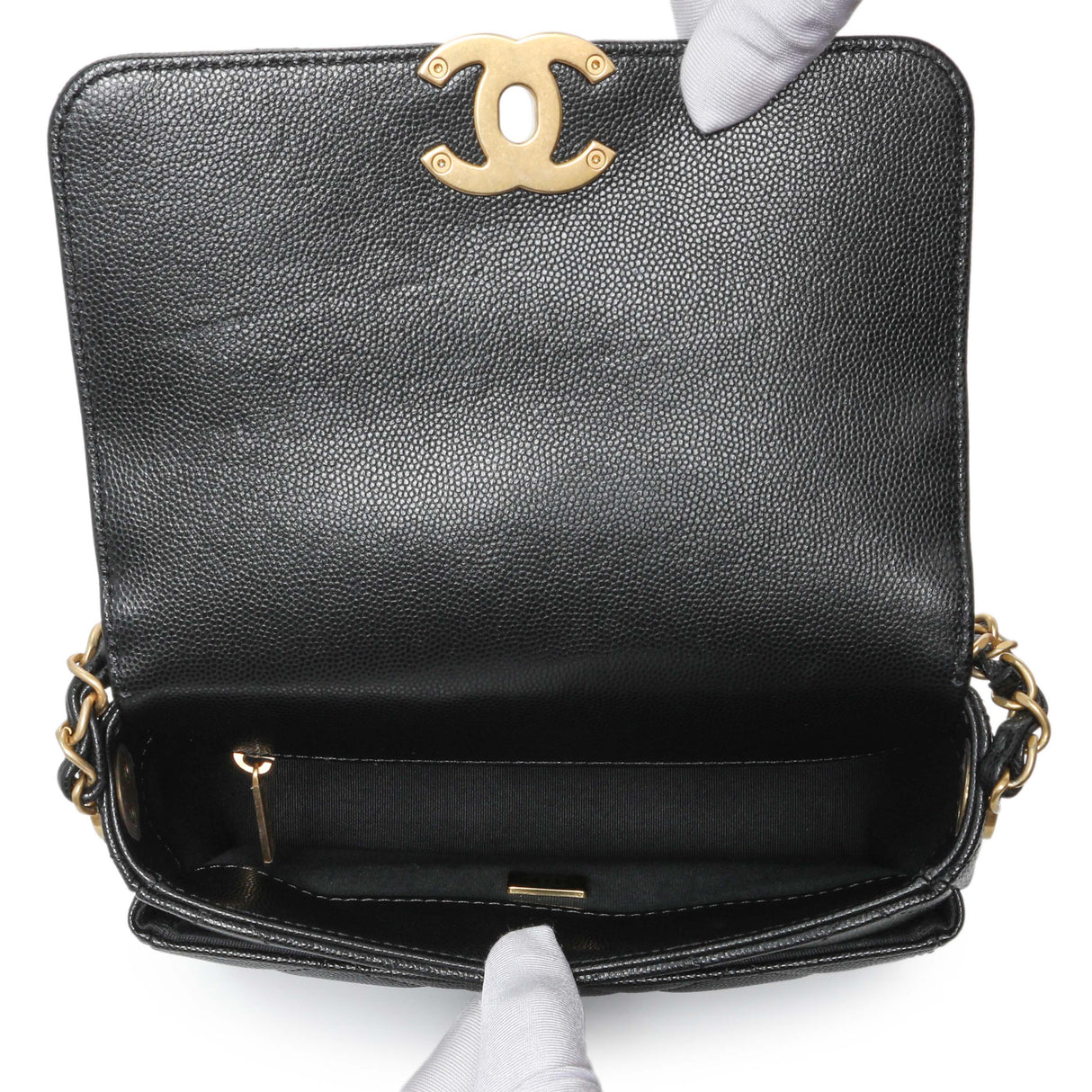Chanel Black Caviar Seasonal Mini Flap Handbags Chanel