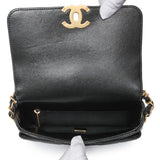 Chanel Black Caviar Seasonal Mini Flap Handbags Chanel