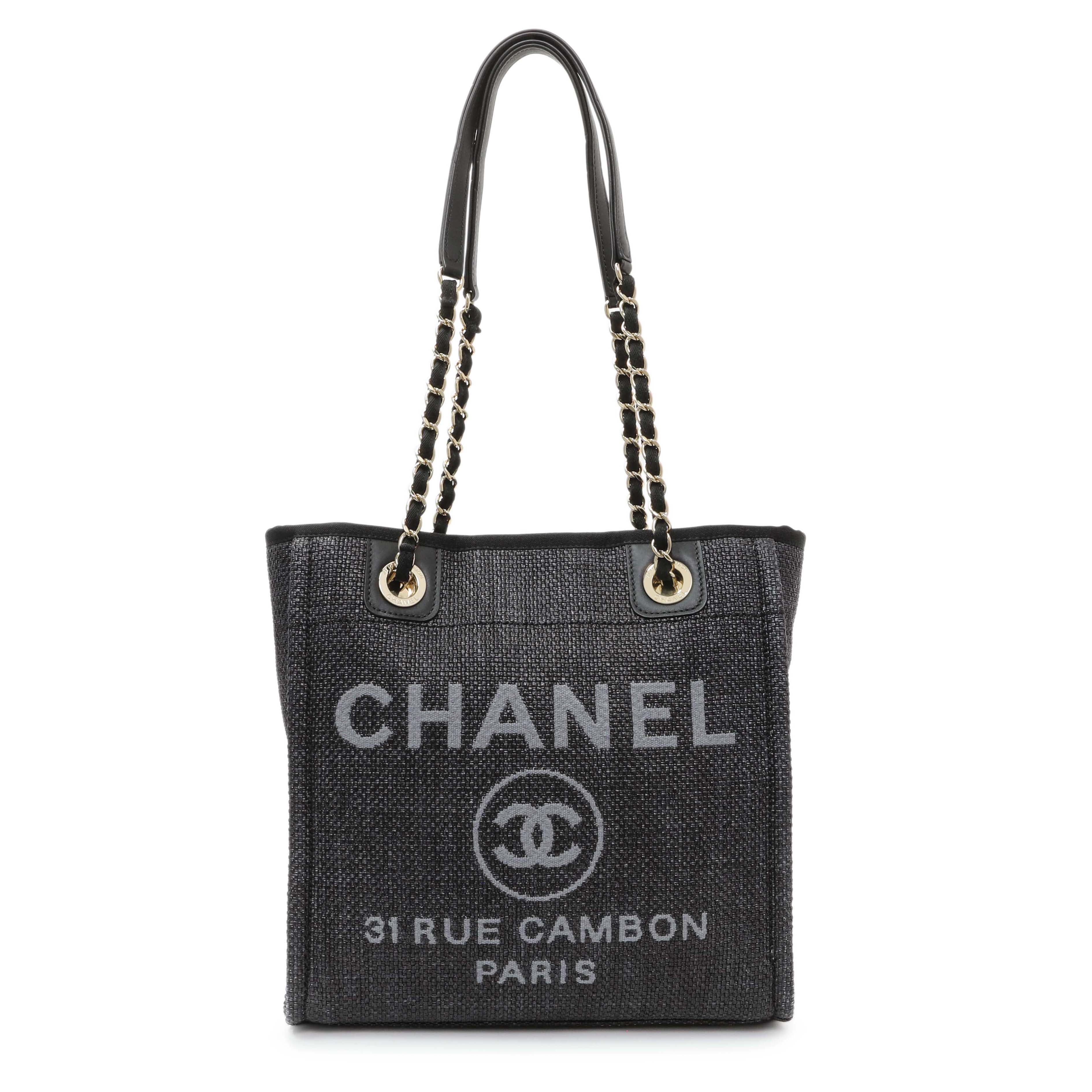 Chanel Mini Raffia Deauville Shopping Bag – Modaselle