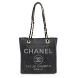 Chanel Mini Raffia Deauville Shopping Bag Handbags Chanel