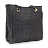 Chanel Mini Raffia Deauville Shopping Bag Handbags Chanel