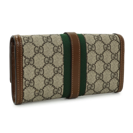 Gucci GG Supreme Canvas Jackie 1961 Chain Wallet Handbags Gucci