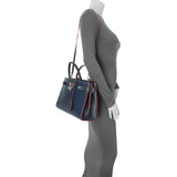 Louis Vuitton Indigo Epi Twist Tote Handbags Louis Vuitton