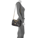 Chanel Brown Quilted Lambskin Medium Chanel 19 Flap Handbags Chanel