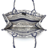 -7 items Sun July 12 ⬆️- Christian Dior Blue Dioriviera Reverse Striped Toile De Jouy Medium Book Tote Handbags Christian Dior