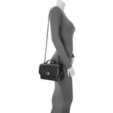 Chanel Black Caviar Medium Business Affinity Flap Handbags Chanel