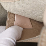 Chloe Beige Grained Calfskin Medium Marcie Saddle Bag Handbags Chloe