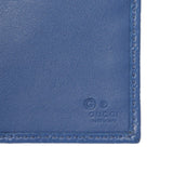 Gucci Blue Microguccissima Long Wallet Accessories Gucci