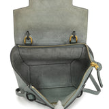 Celine Arctic Blue Grained Calfskin Nano Belt Bag Handbags Celine