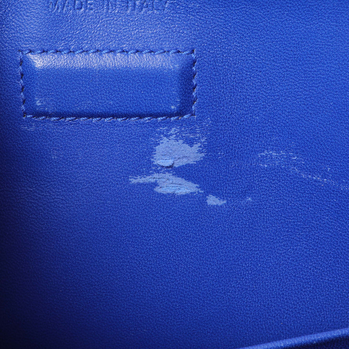 Christian Dior Blue Bullcalf Medium Diorever Flap Handbags Christian Dior