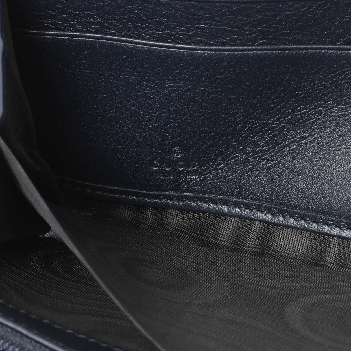 Gucci GG Supreme Zipped Long Wallet Accessories Gucci