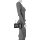 -7 items Sat July 11 ⬆️- Chanel Black Lambskin Quilted Mini Rectangular Flap Handbags Chanel