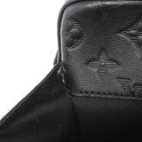 Louis Vuitton Black Calfskin Monogram Shadow Duo Messenger Handbags Louis Vuitton