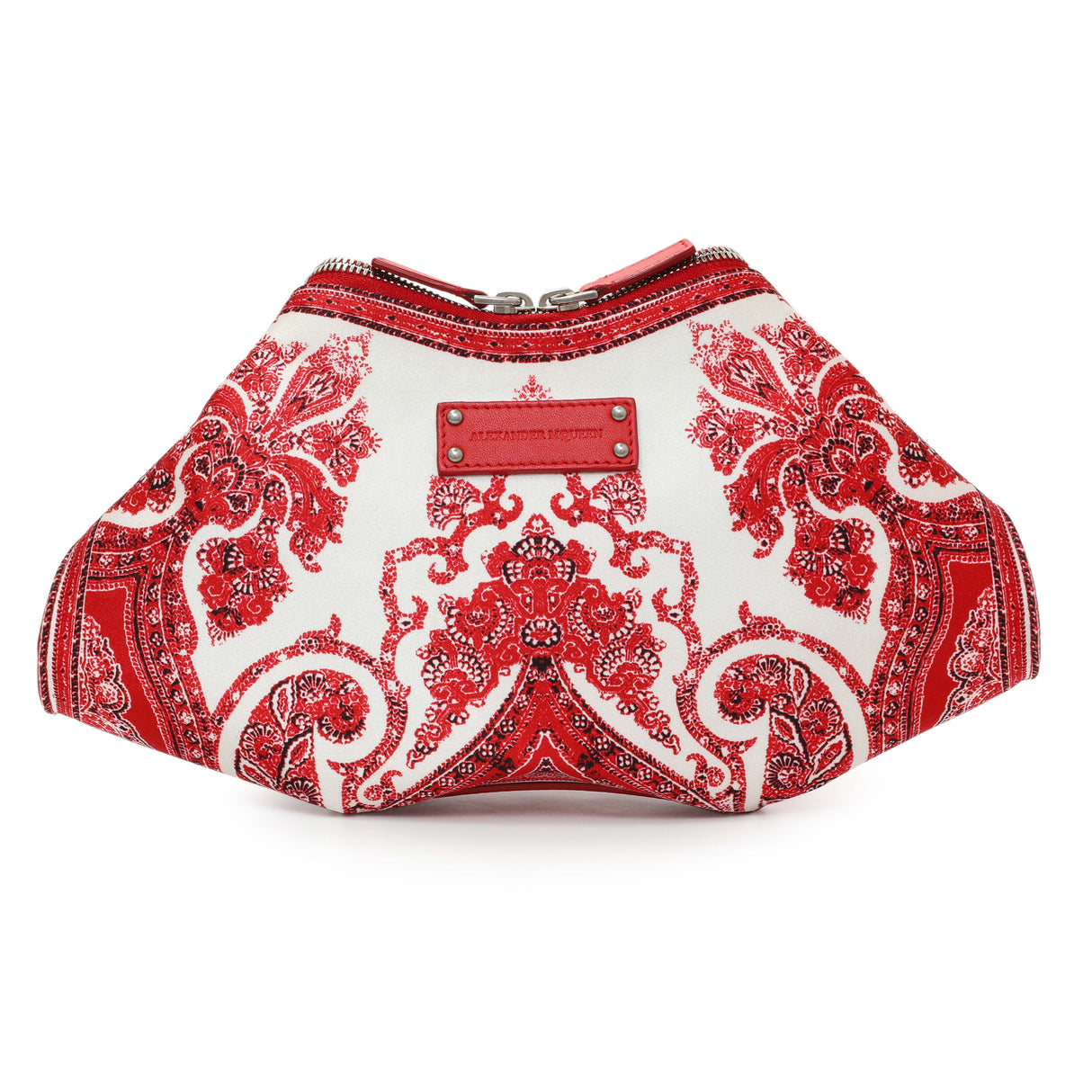 Alexander McQueen Satin De Manta Clutch Handbags Alexander McQueen