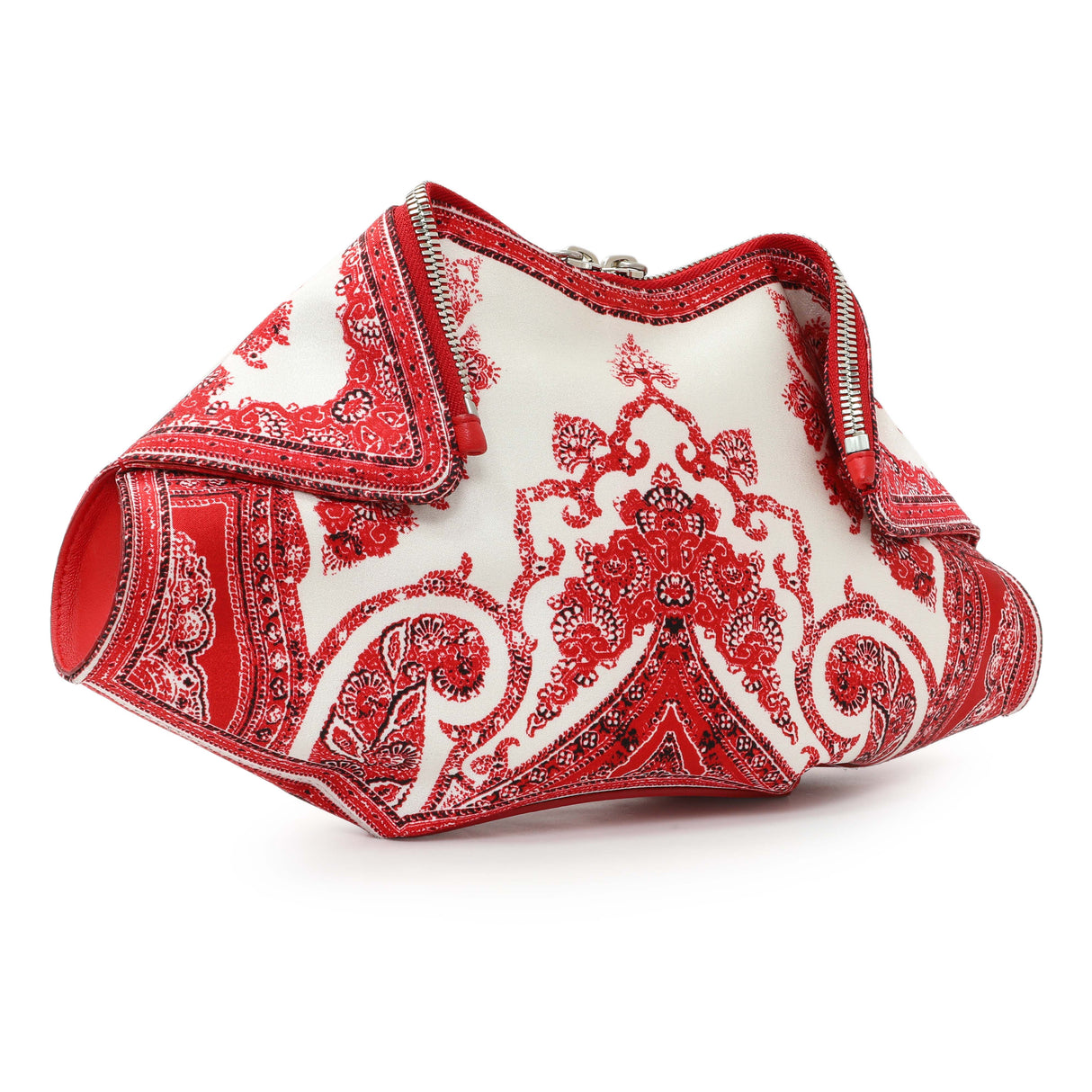 Alexander McQueen Satin De Manta Clutch Handbags Alexander McQueen