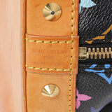Louis Vuitton Black Monogram Multicolor Alma Handbags Louis Vuitton