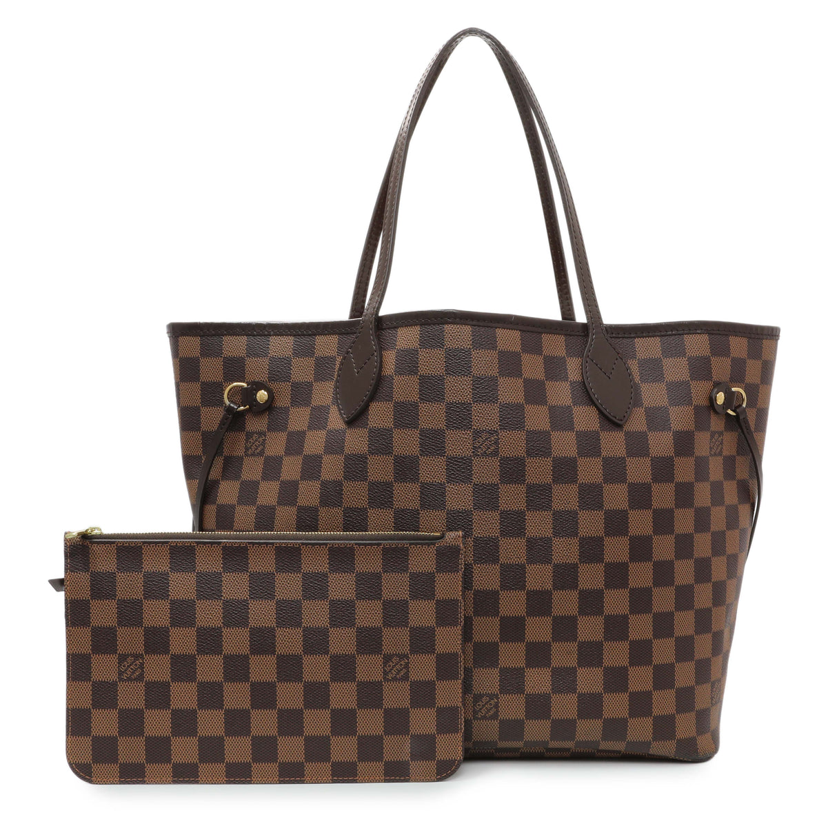 Louis Vuitton Damier Ebene Neverfull MM Handbags Louis Vuitton