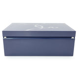 Cartier Blue Lacquered Three Watch and Cufflink Box Accessories Cartier