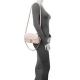 Louis Vuitton Pink Opale Empreinte Pochette Metis East West Handbags Louis Vuitton