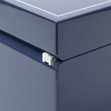 Cartier Blue Lacquered Three Watch and Cufflink Box Accessories Cartier