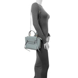 Celine Arctic Blue Grained Calfskin Nano Belt Bag Handbags Celine