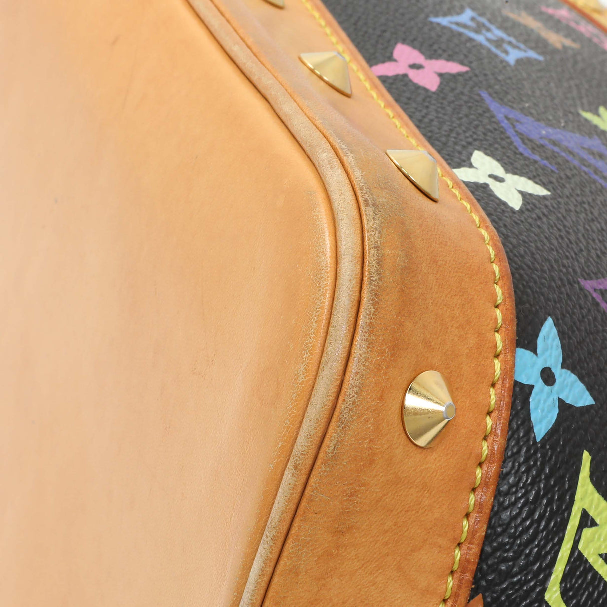 Louis Vuitton Black Monogram Multicolor Alma Handbags Louis Vuitton