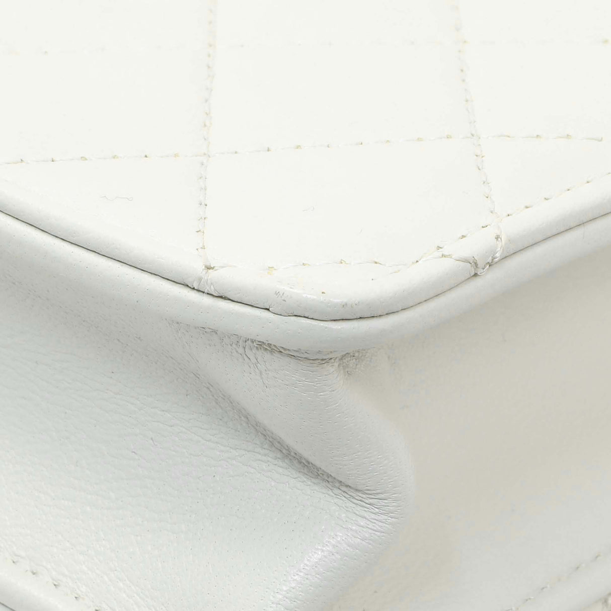 Chanel White Small Chic Pearls Flap Crossbody Bag Handbags Chanel