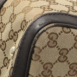 Gucci Monogram Vintage Web Original GG Medium Boston Bag Handbags Gucci