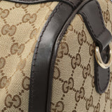 Gucci Monogram Vintage Web Original GG Medium Boston Bag Handbags Gucci