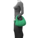 Miumiu Green Wander Matelasse Hobo Bag Handbags Miu Miu