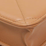 Chanel Brown Lambskin Quilted Chanel 19 Glasses Case With Chain Handbags Chanel