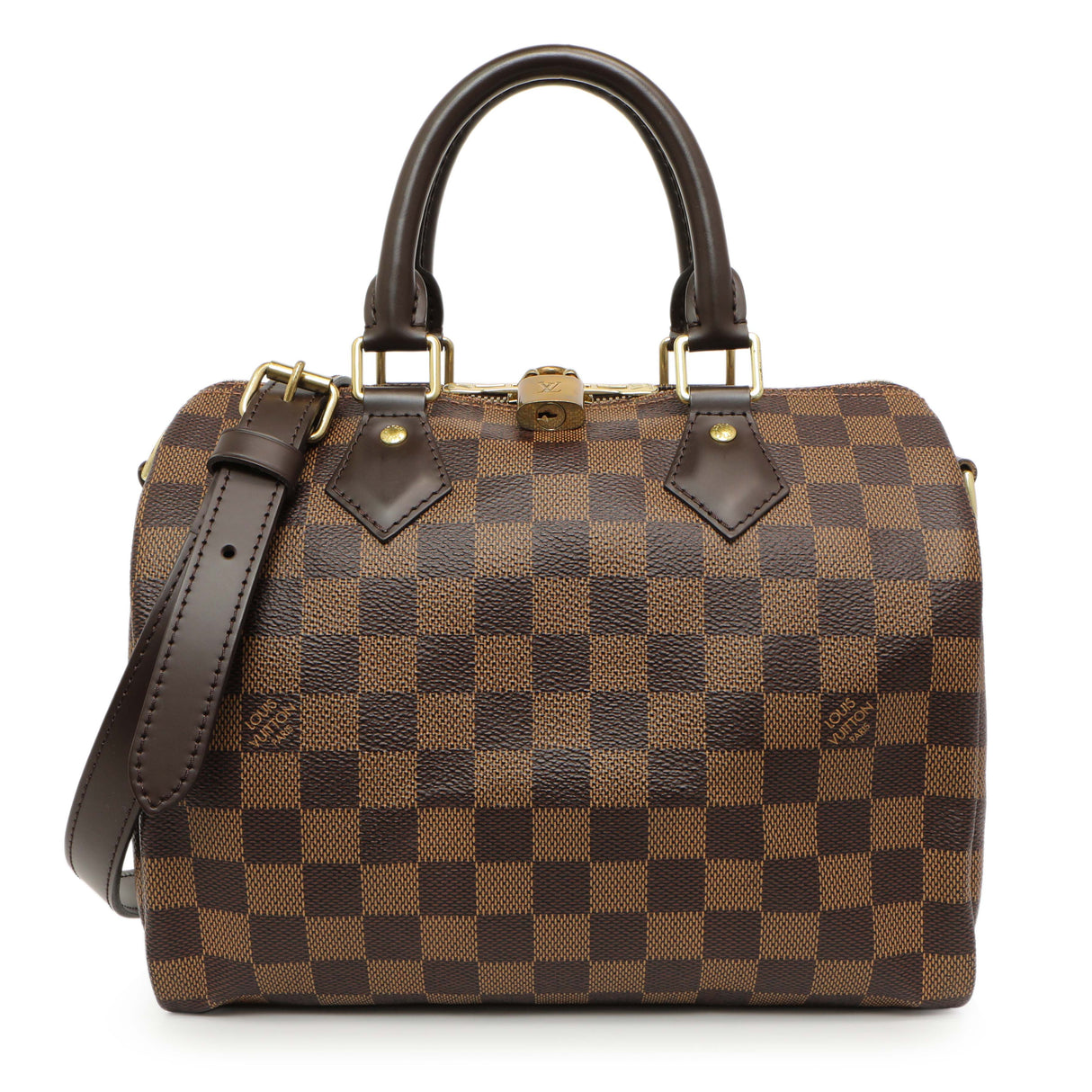 Louis Vuitton Damier Ebene Speedy Bandouliere 25