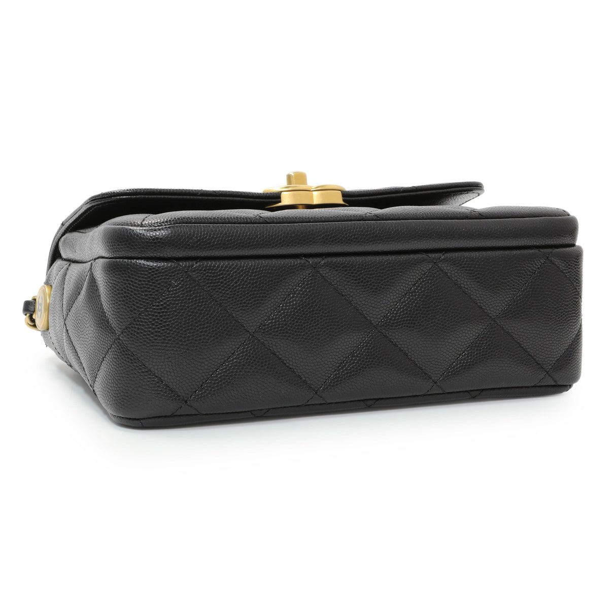 Chanel Black Caviar Seasonal Mini Flap Handbags Chanel