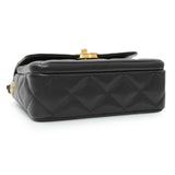 Chanel Black Caviar Seasonal Mini Flap Handbags Chanel