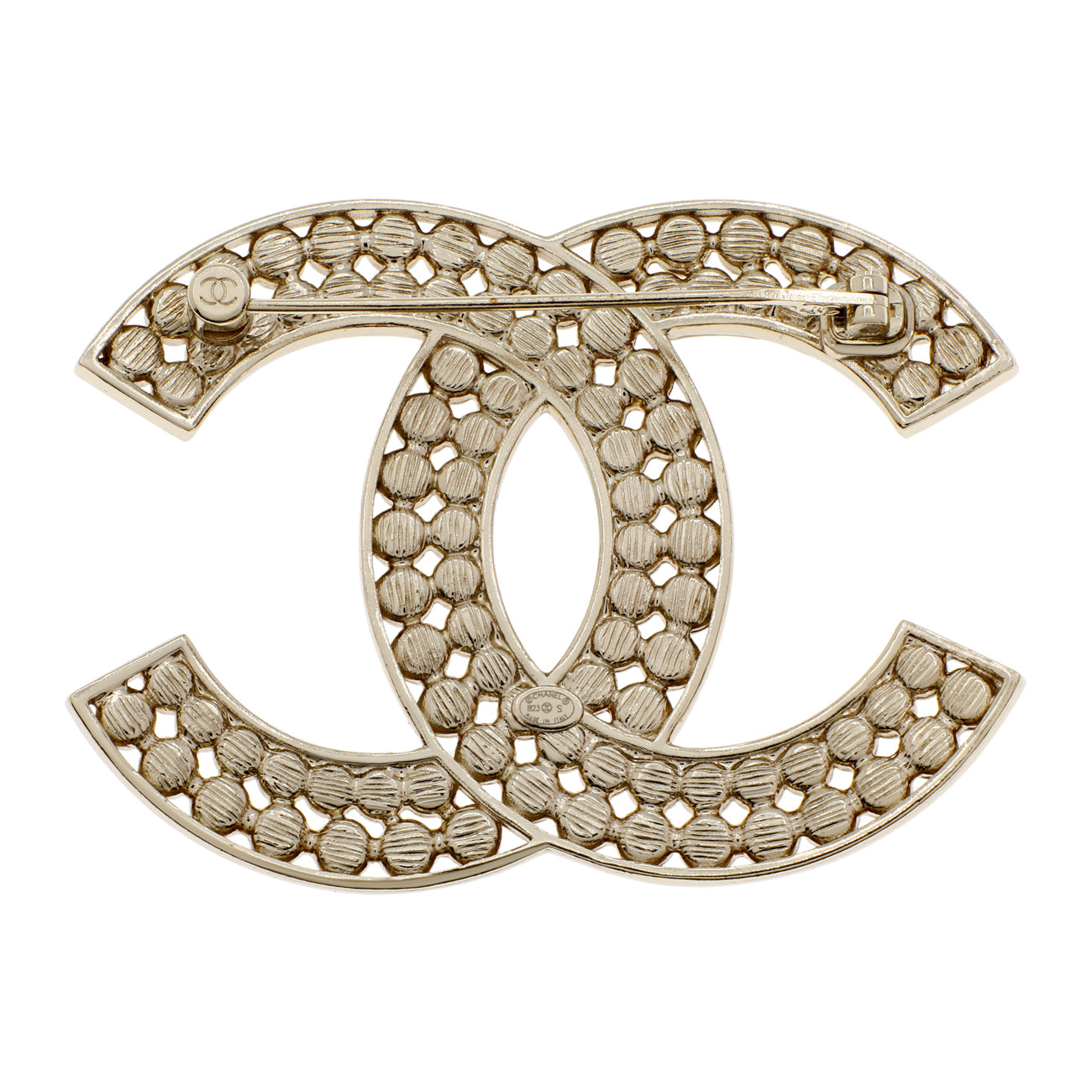 Chanel Black Crystal CC Brooch – Modaselle
