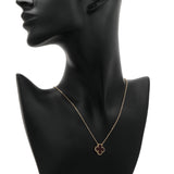 Van Cleef & Arpels 18K Yellow Gold Carnelian Vintage Alhambra Pendant Necklace Designer Jewellery Van Cleef and Arpels