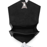 Louis Vuitton Black Soft Calfskin Mylockme Chain Bag Handbags Louis Vuitton