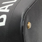 Balenciaga Black Grained Calfskin M Ville Top Handle Bag Handbags Balenciaga