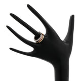 Bulgari 18K Tri-Tone B.Zero1 Three-Band Ring Designer Jewellery Bulgari