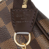 Louis Vuitton Damier Ebene Eva Clutch Handbags Louis Vuitton