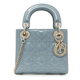 Christian Dior Cannage Patent Mini Lady Dior Handbags Christian Dior