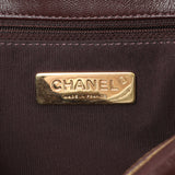 Chanel Burgundy Quilted Goatskin Medium Chanel 19 Flap Handbags Chanel