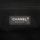 Chanel Black Canvas Small Deauville Tote