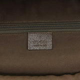 Gucci Brown GG Supreme Canvas Web Backpack Handbags Gucci