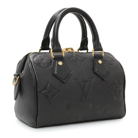 Louis Vuitton Black Empreinte Monogram Giant Speedy Bandouliere 20 Handbags Louis Vuitton