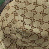 Gucci Brown GG Supreme Canvas Web Backpack Handbags Gucci