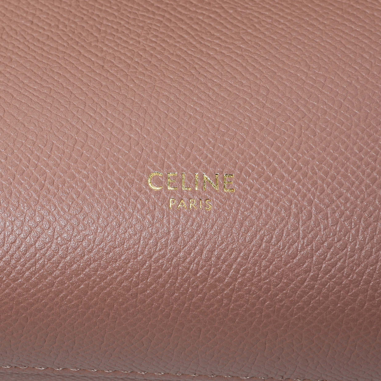 Celine Rose Grained Calfskin Nano Belt Bag Handbags Celine
