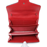 Gucci Monogram Multicolor Matelasse Diagonal GG Marmont Chain Wallet Handbags Gucci